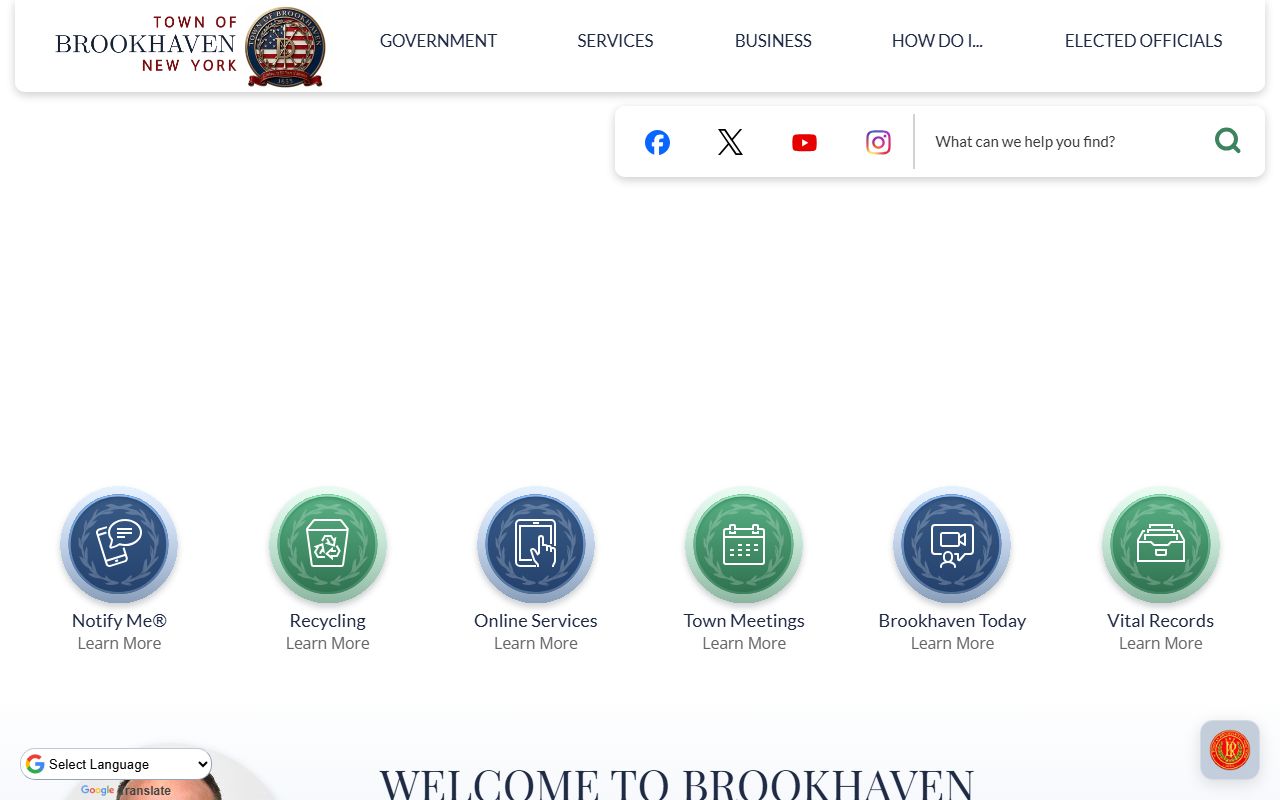 Brookhaven warrant records town website