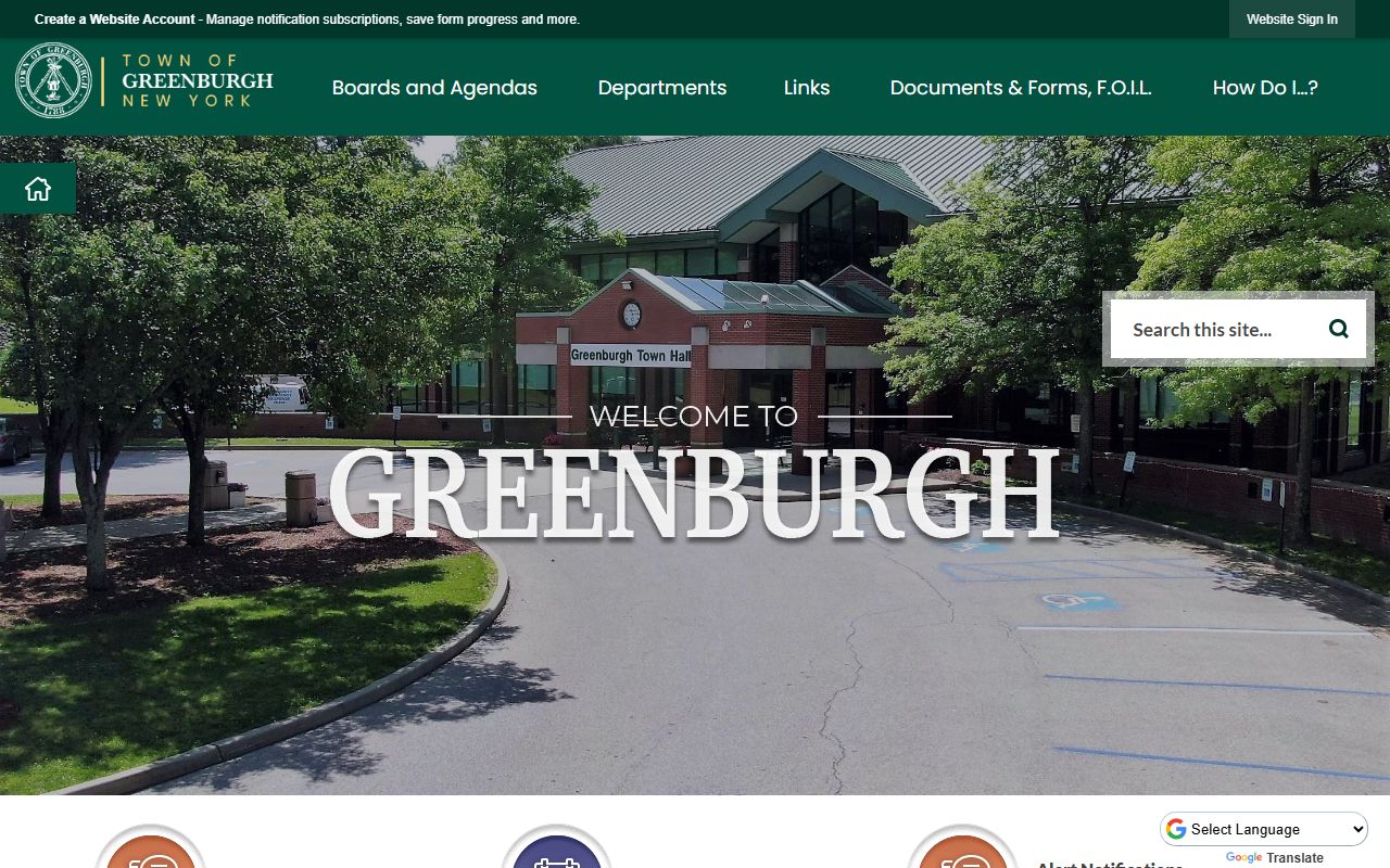 Greenburgh warrant records town website