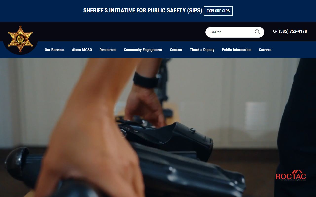 Irondequoit warrant records Monroe County Sheriff page