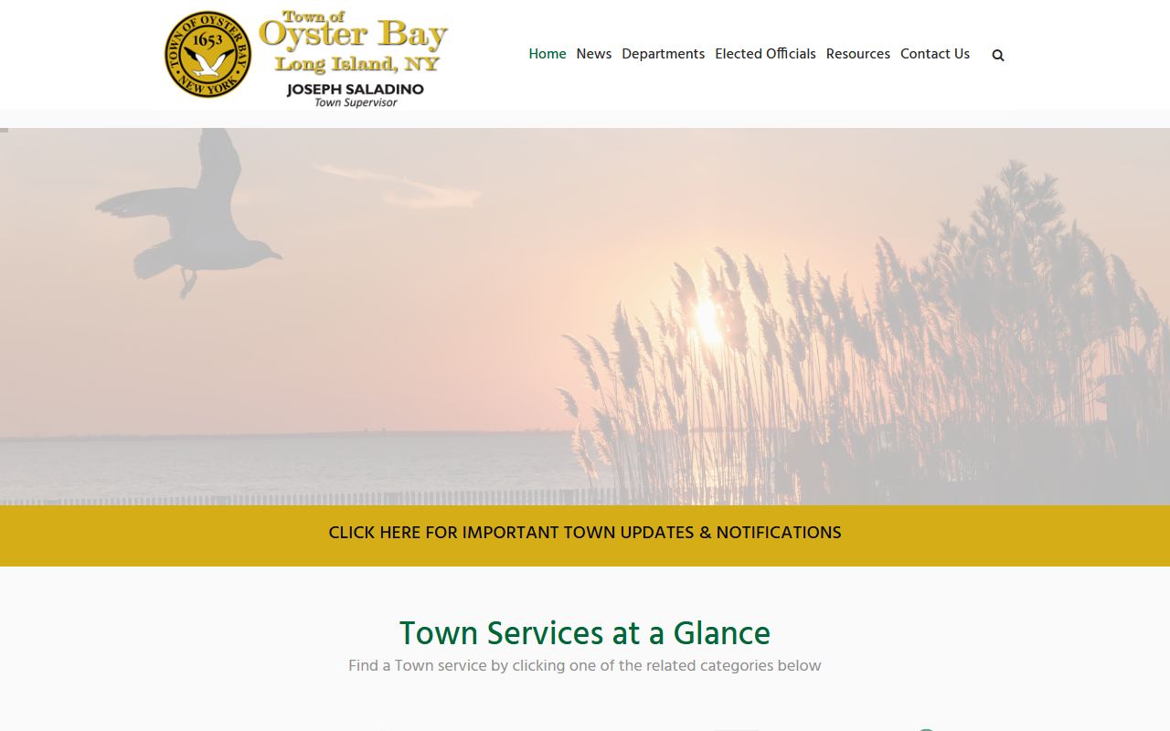 Oyster Bay warrant records town website