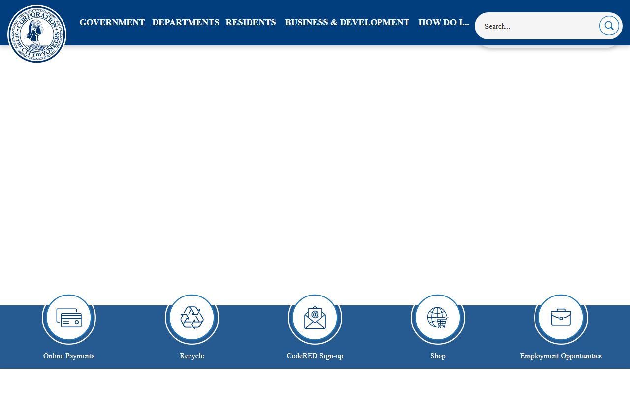 Yonkers warrant records city website