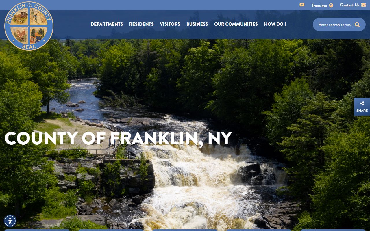 Franklin County warrant records government homepage