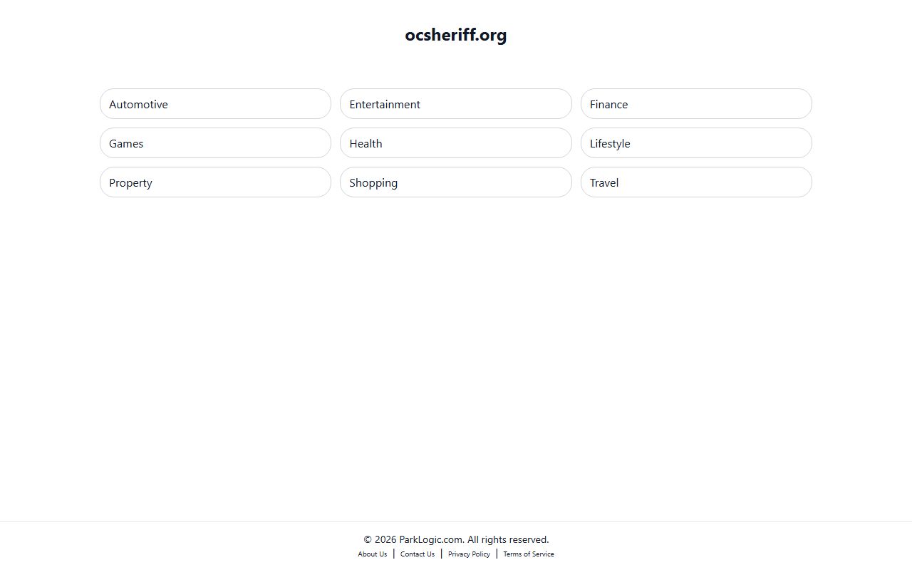Onondaga County Sheriff Office main website